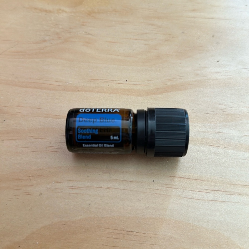 doTERRA deep blue opened